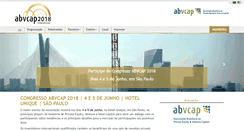 Desktop Screenshot of congressoabvcap.com.br
